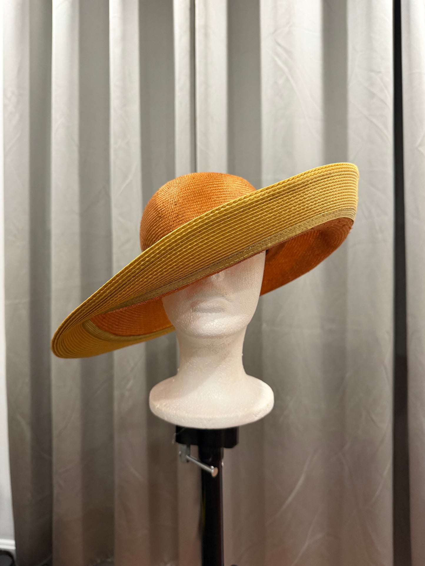 Gold Straw Hat