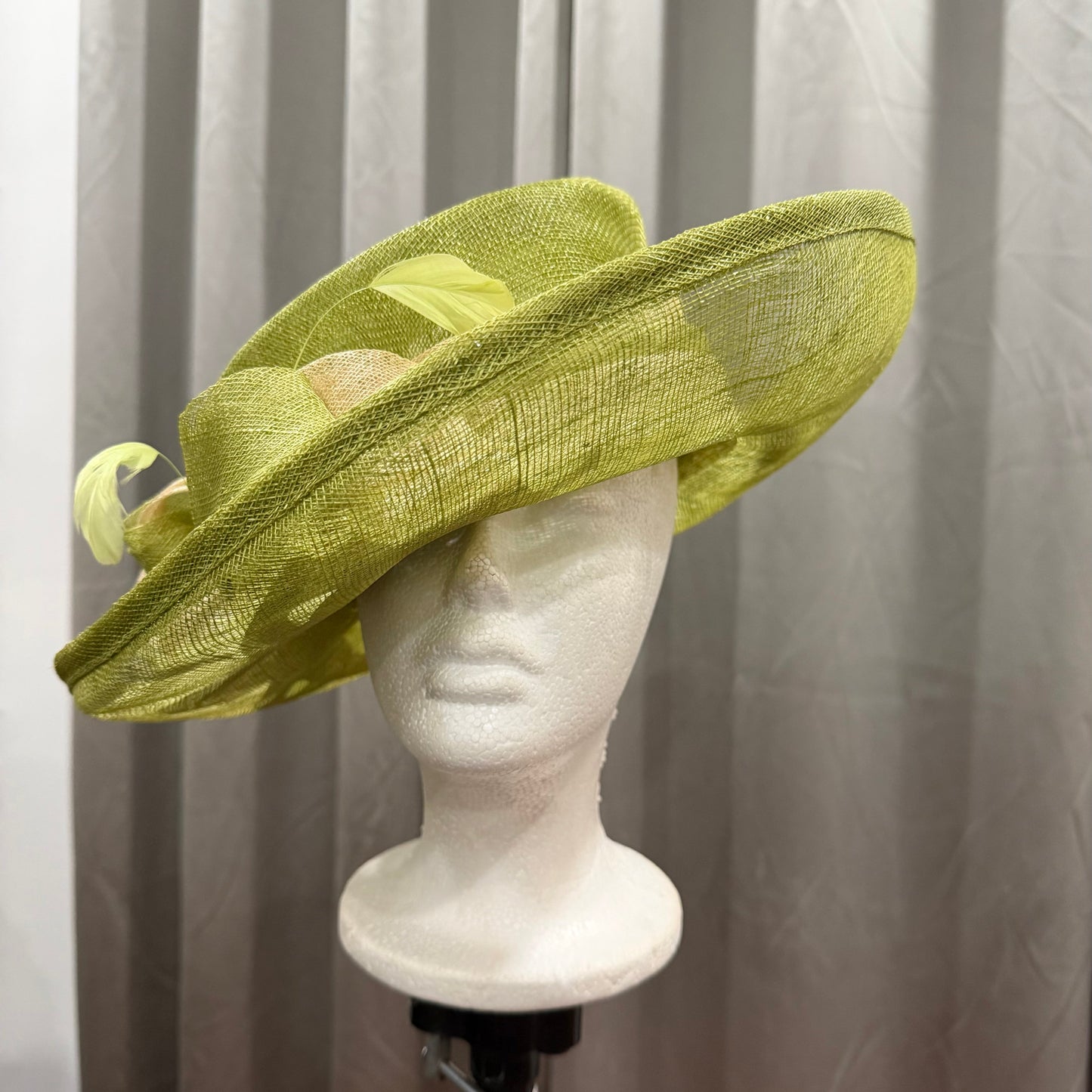 Lime Green Summer Hat