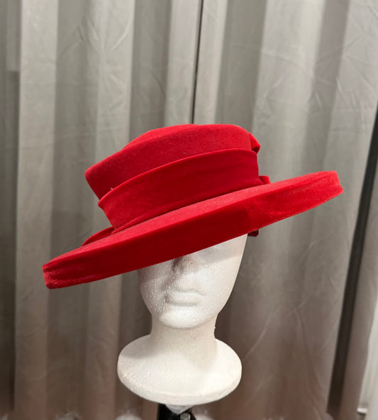 Red Velvet Hat
