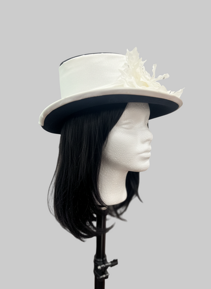 Black & White Brim Hat