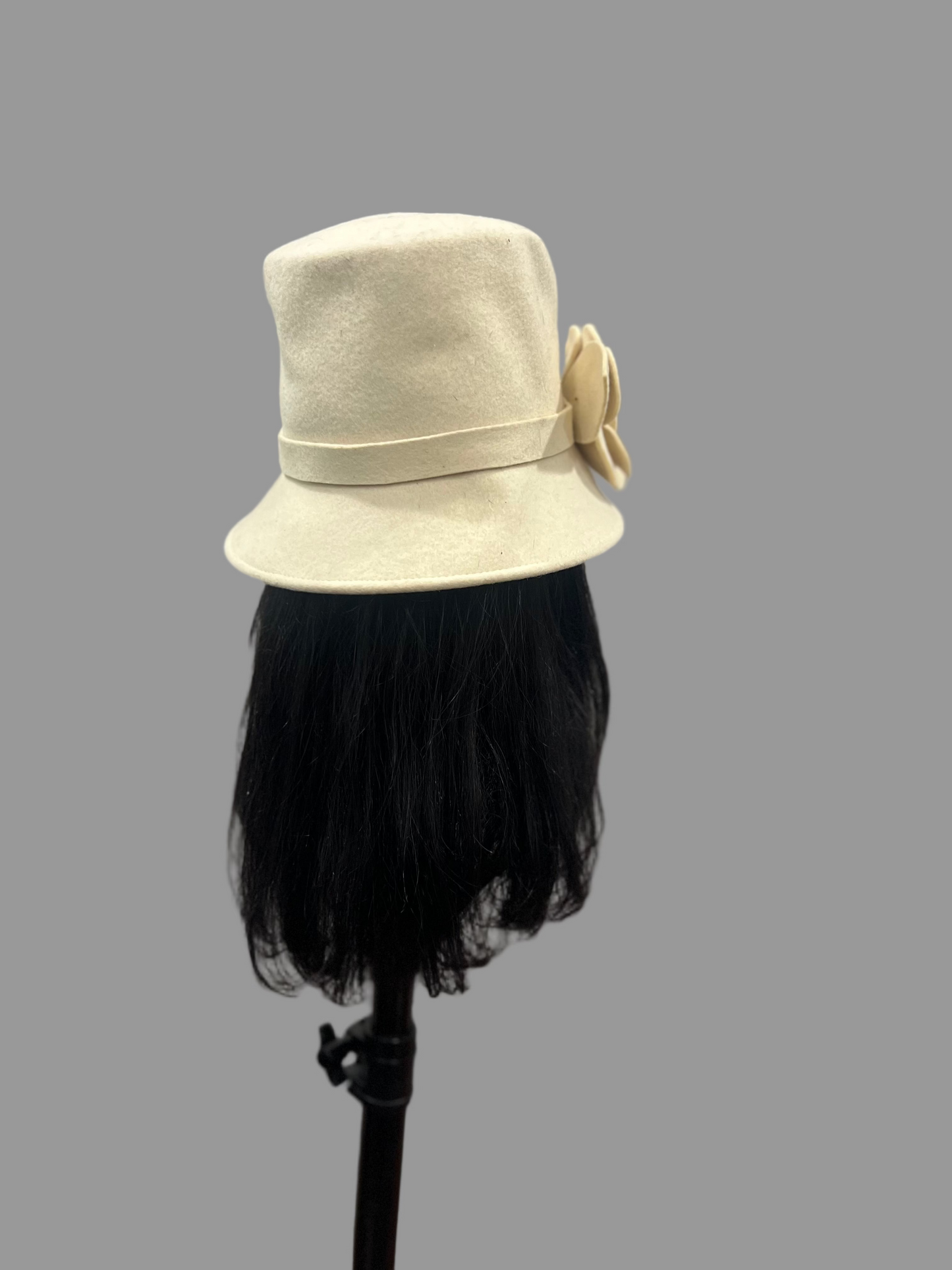 Wool Floral Hat