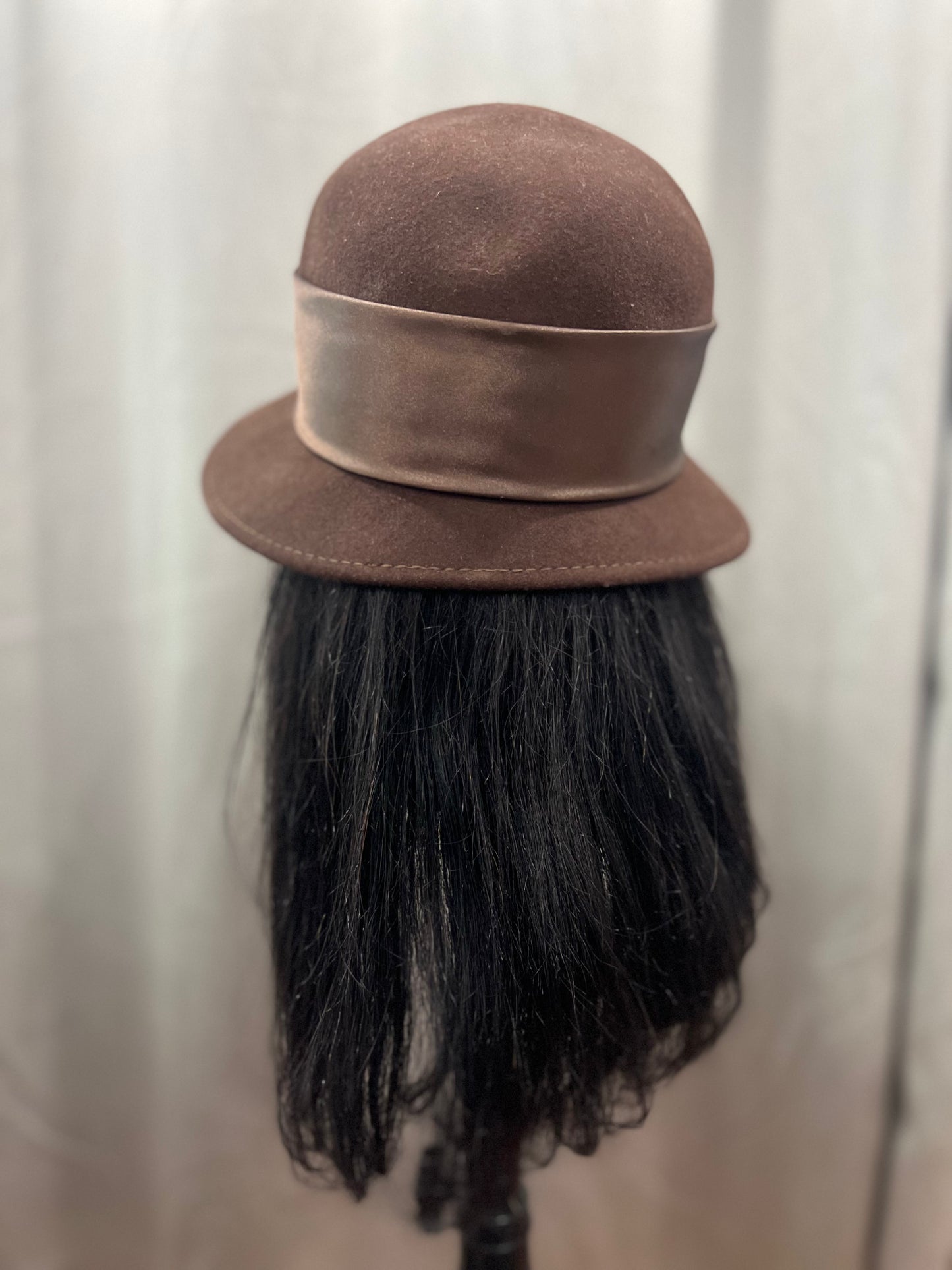 Brown Bow Hat