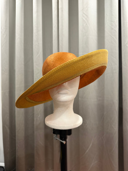 Gold Straw Hat