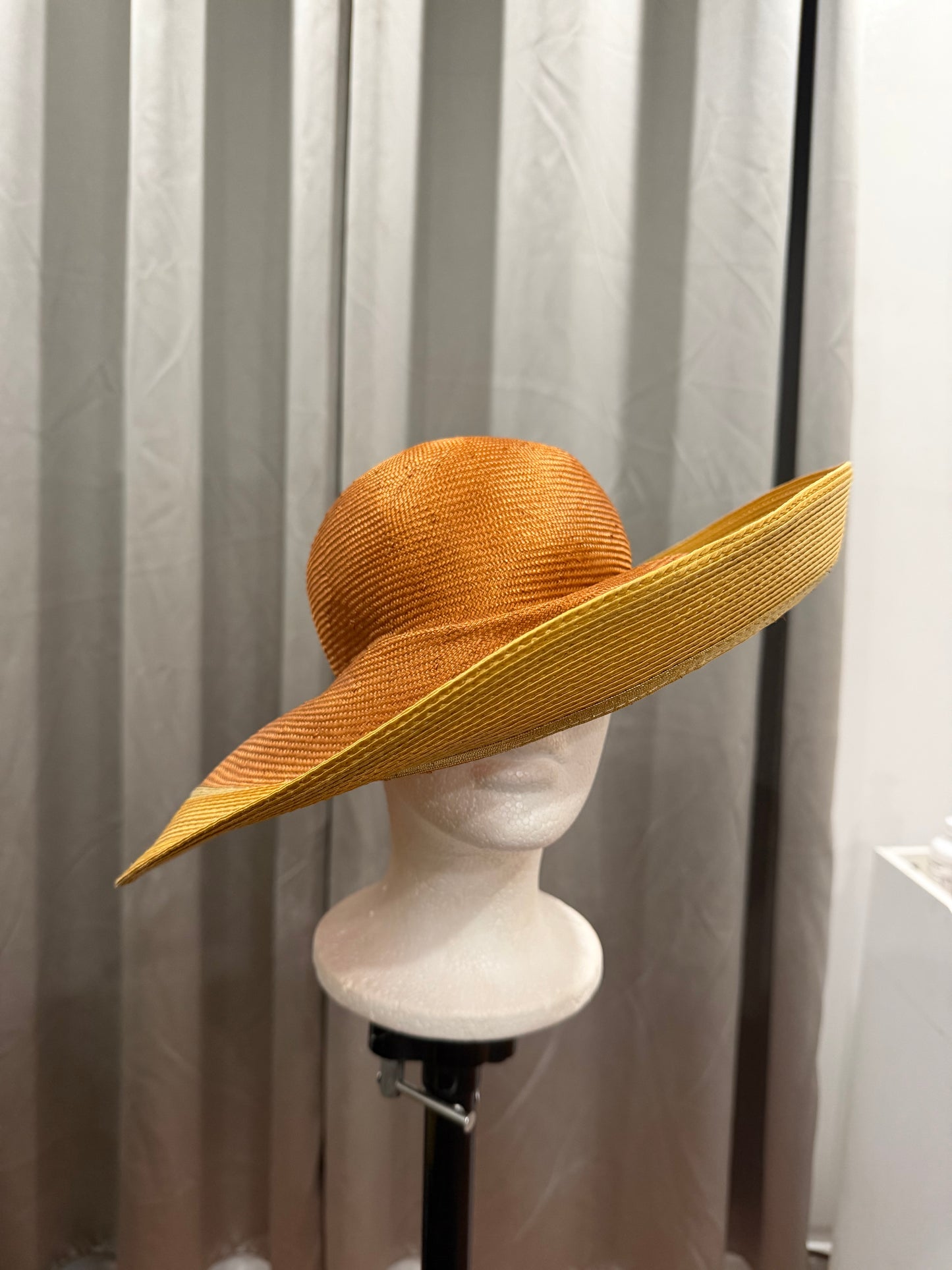Gold Straw Hat