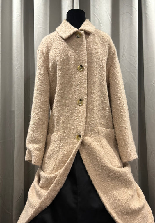 Wool Stylish Tan Coat