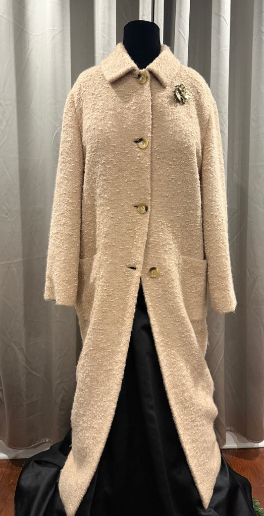 Wool Stylish Tan Coat